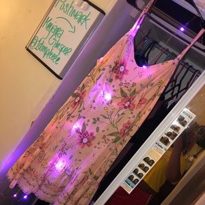 Summer time floral dress